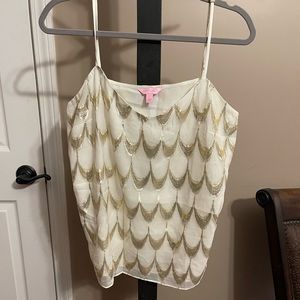 🤍✨Lilly Pulitzer Veranda Camisole Top - Large✨🤍